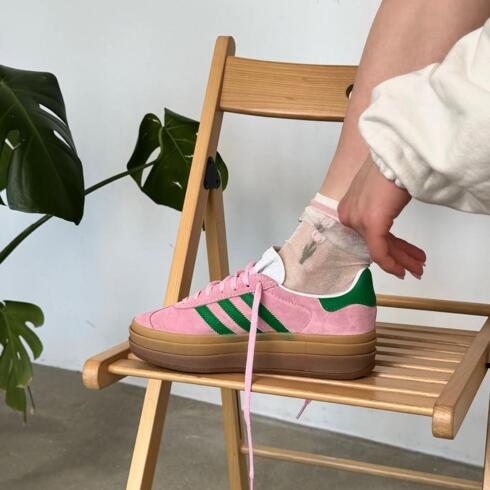 Кроссовки женские Adidas Gazelle Bold IE0420